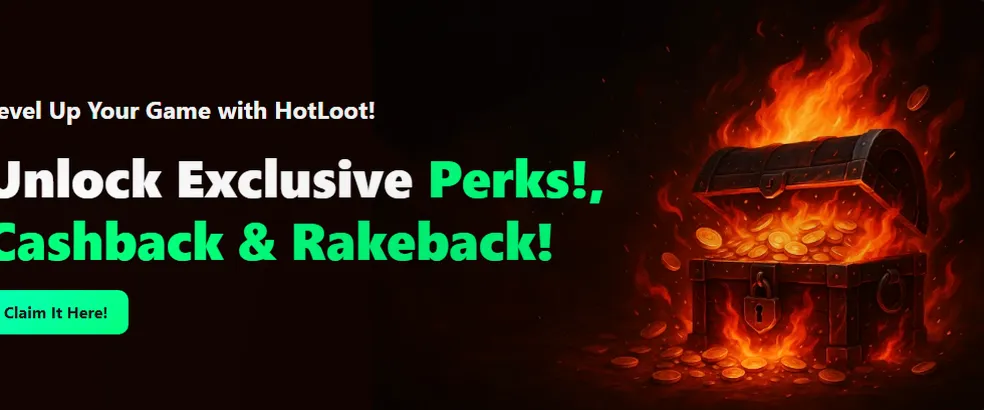 HotLoot Casino — Up to €3,500 + 200 Free Spins, split across the first four deposits, min. €20 deposit